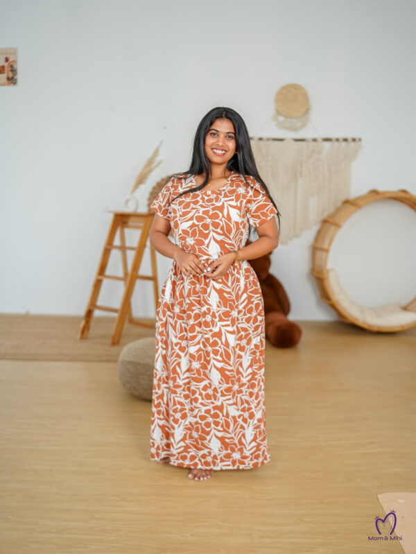 Maxi Tanviya Soft Cotton Maternity Dress